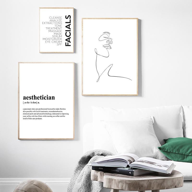 Esteticista Definição Impressã - Skincare Quote avaliação e preço